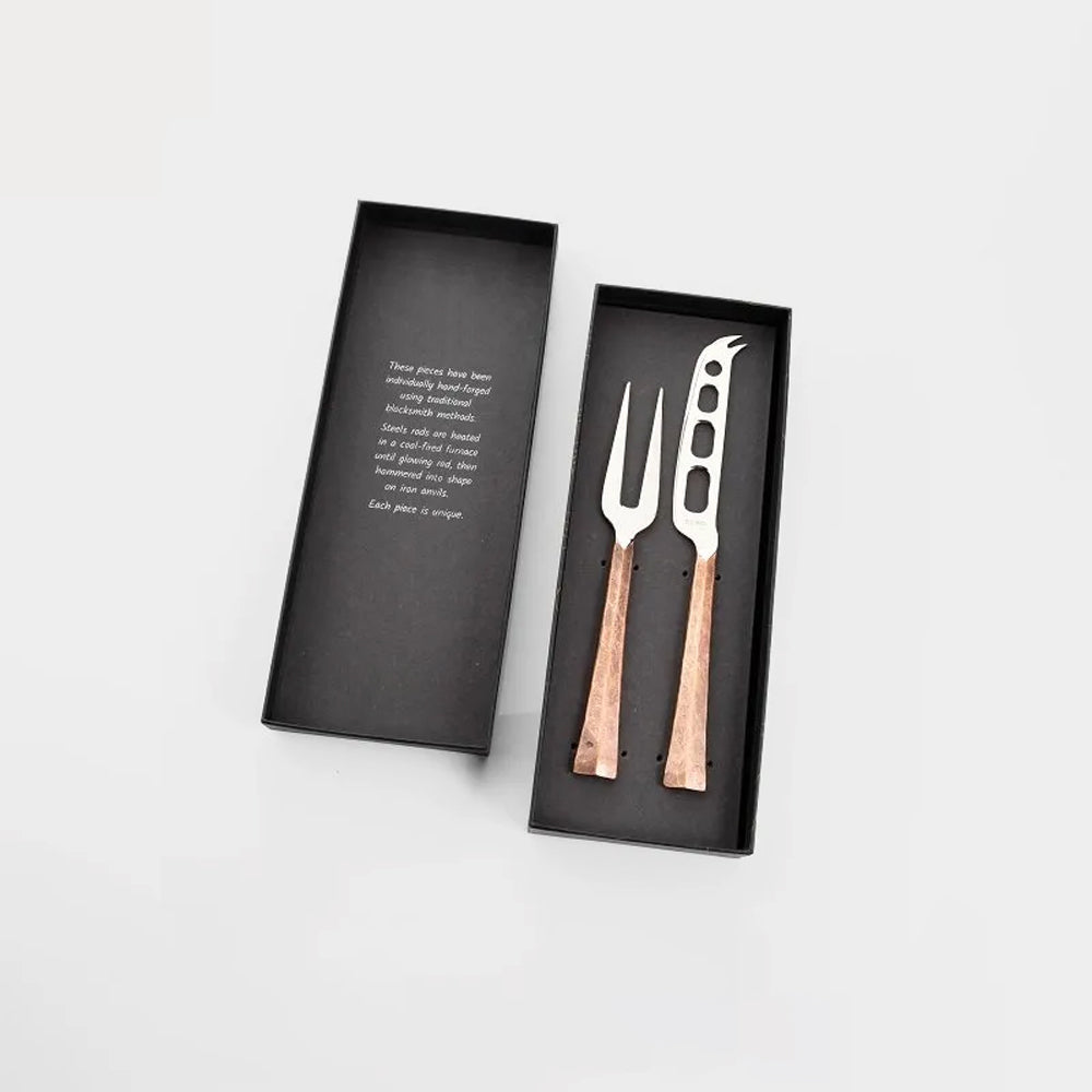 Aged Copper 2pc Knife Set