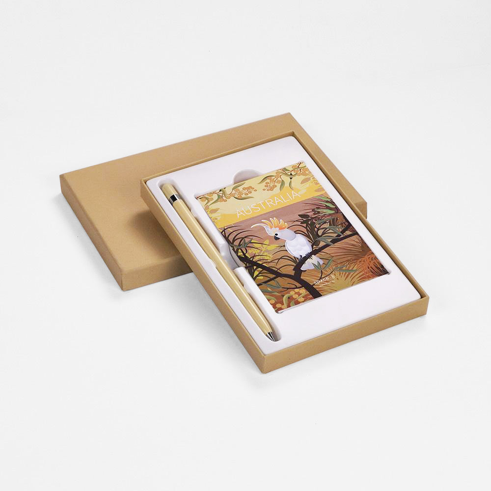 Slimline Eternal Pen - Australian Animals Notebook Set - Space 18 Australia