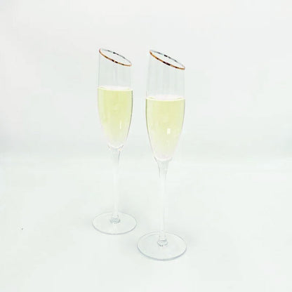 Elegance Stemmed Champagne Flutes