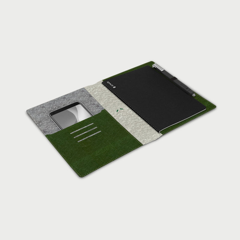 A5 Eco-Felt Notebook Folio