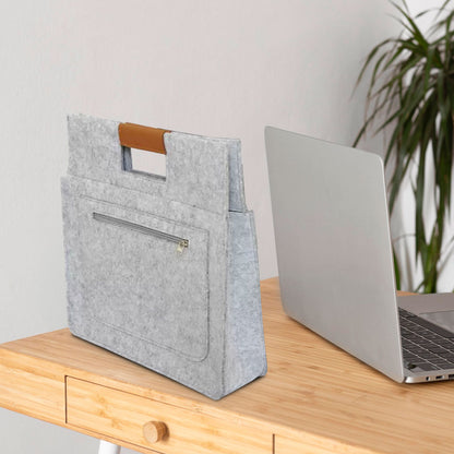 Eco-felt Laptop Hand Tote