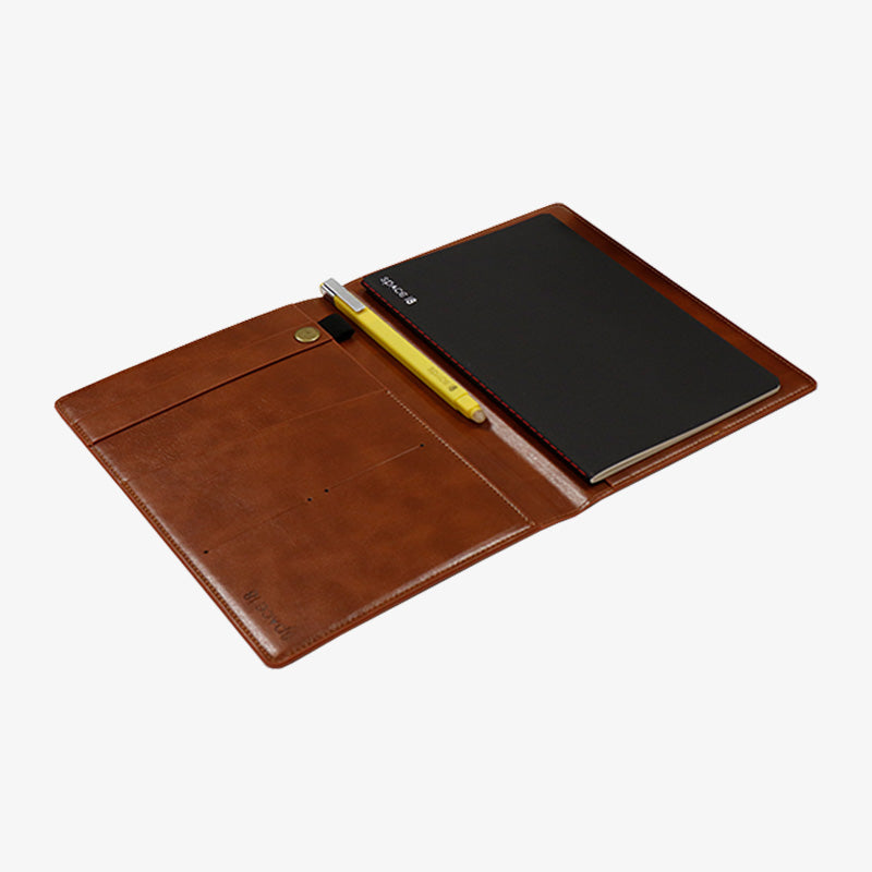 Dr. Peter’s Notebook Cover - A5 Brown - Space 18 Australia
